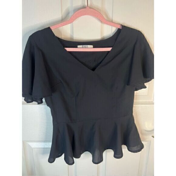 BB Dakota Tops - Black blouse